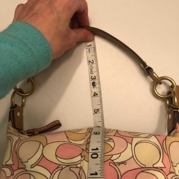 Coach pink tan optic c mini bag - Picture 2 of 9